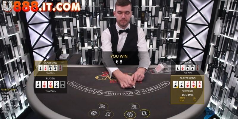 Khám Phá Trò Chơi 2 Hand Casino U888 Với Luật Lệ Thú Vị 3 Quy luật của 2 Hand Casino U888 không quá khó